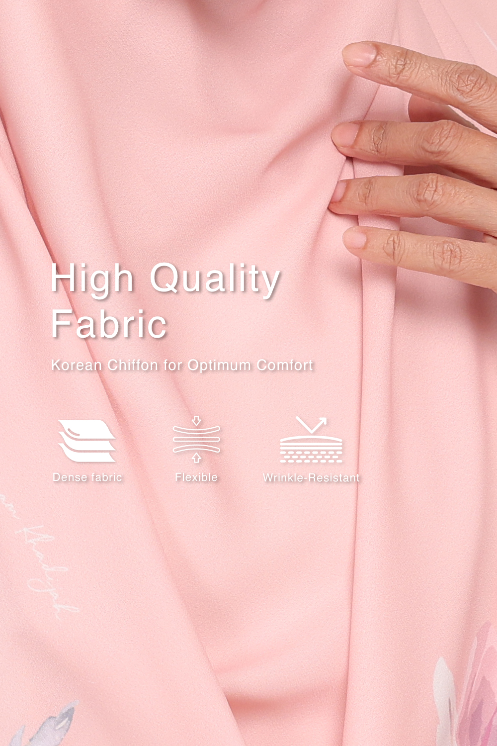 Long Shawl Printed Karya Mimi Blush
