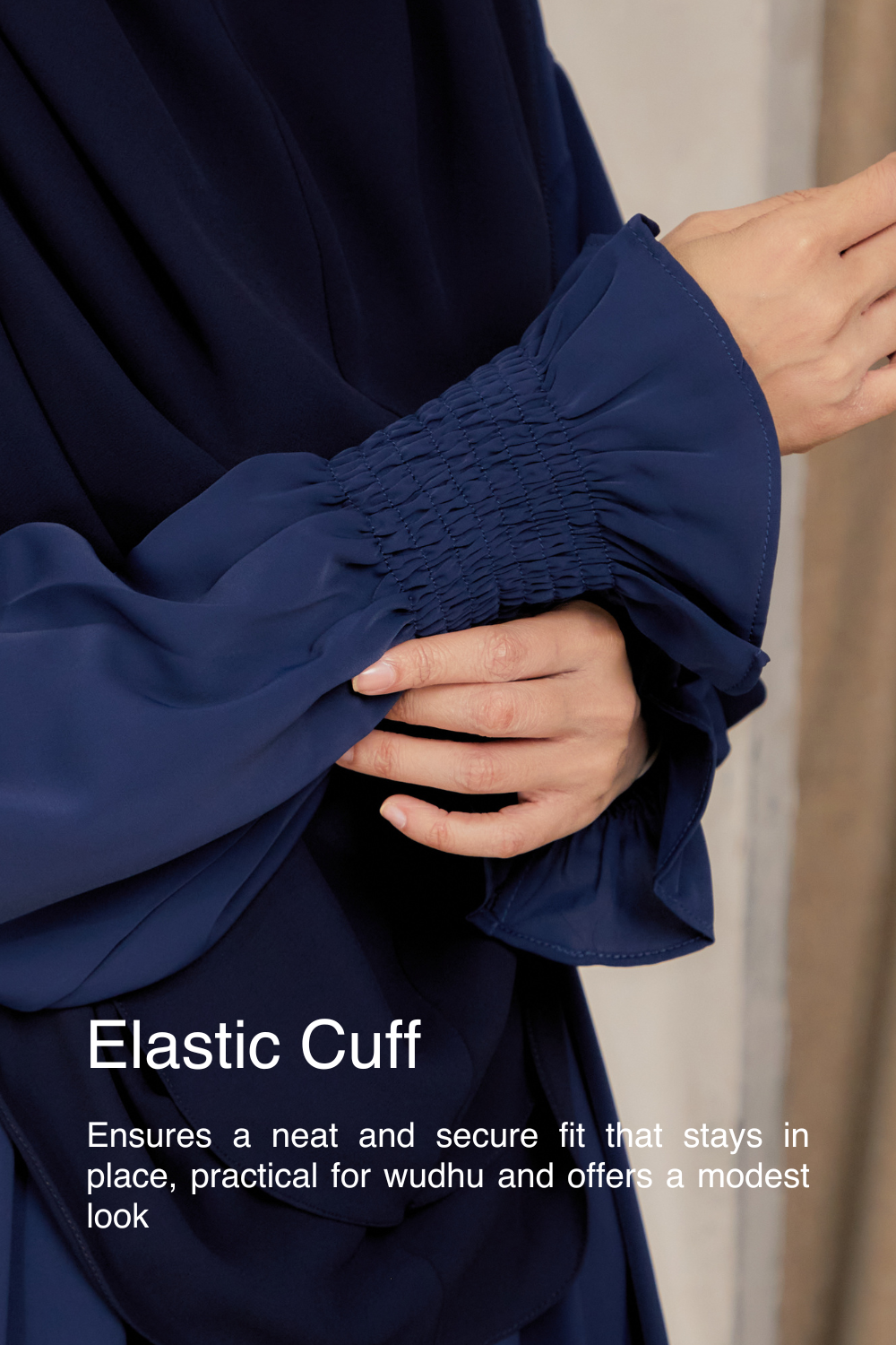 Jubah Rajwa Luxe Black