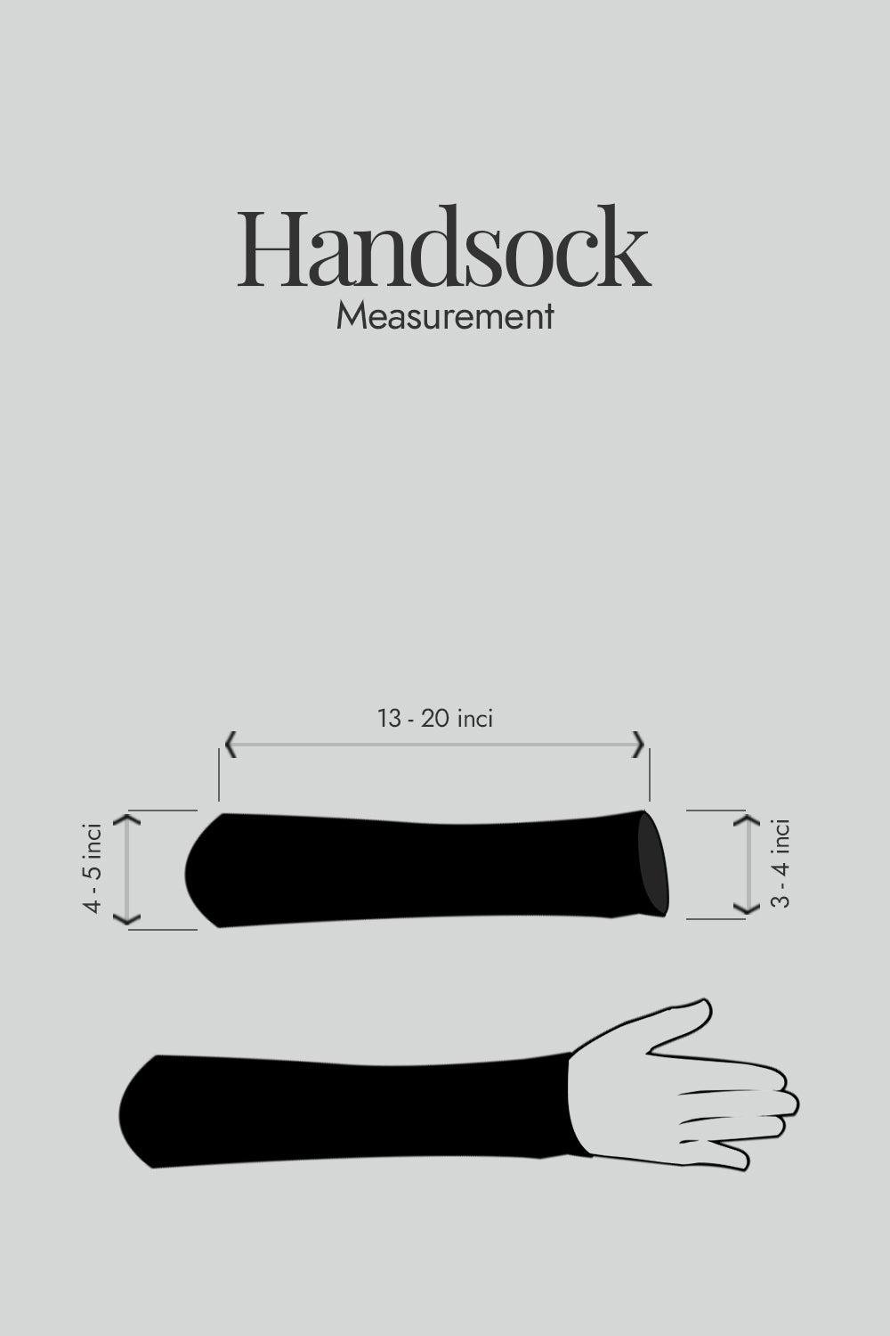Handsock Black