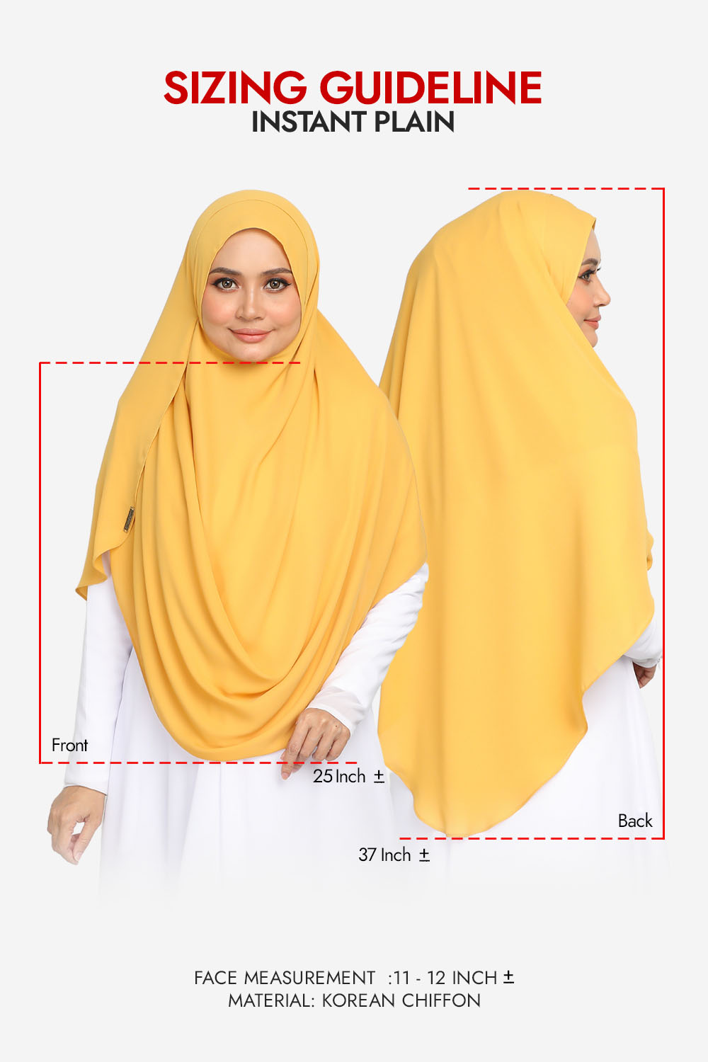 [AS-IS] - Instant Plain Pure White