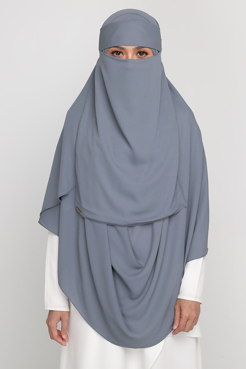 Niqab Iron Grey