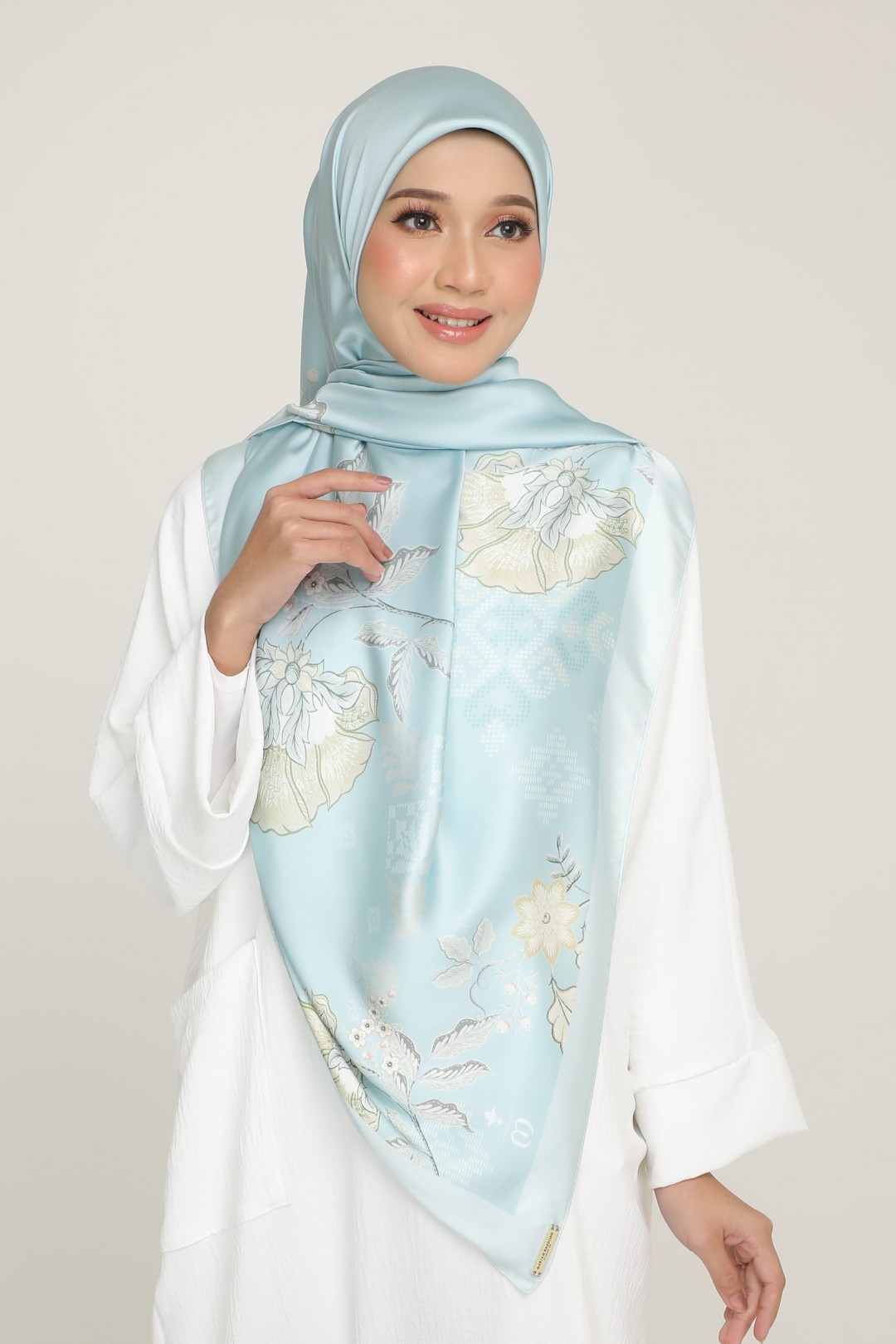 Classic Bawal Forsythia Teal Mist