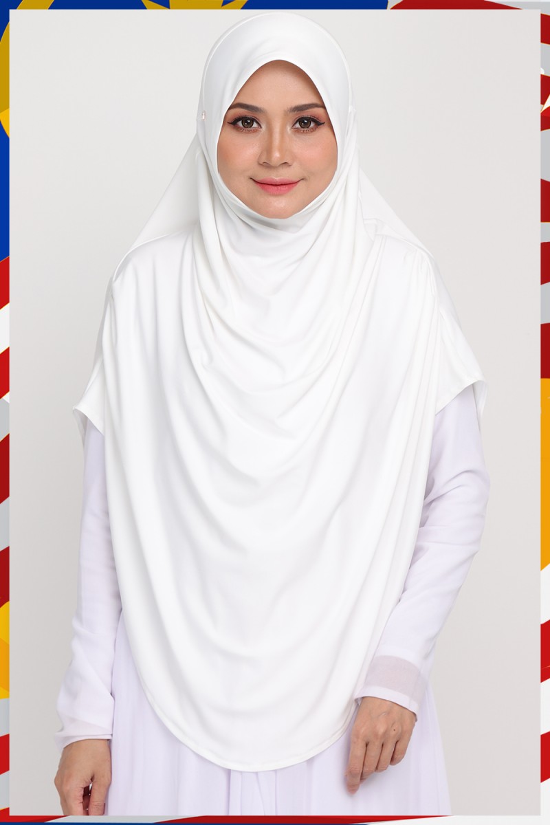 Sarung Nayan Abya White