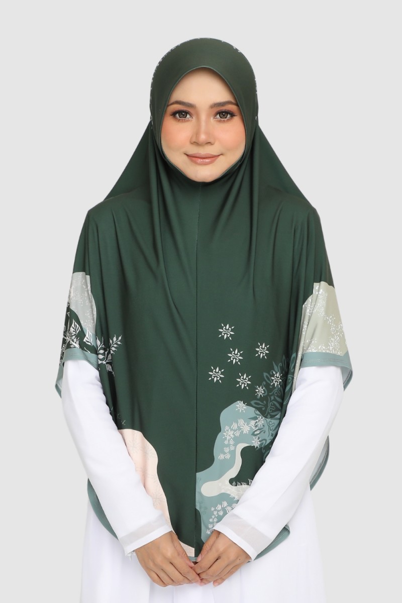 S-Sarung Printed Anise Green