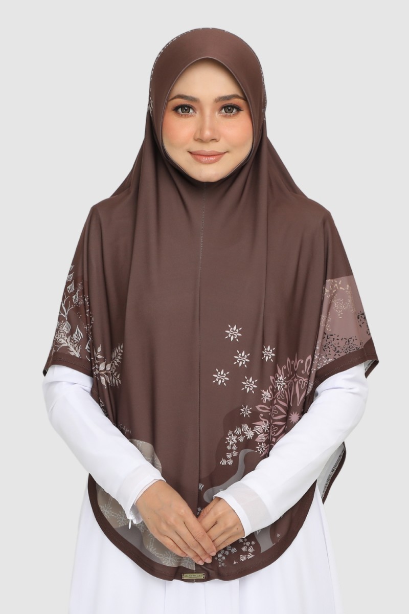 S-Sarung Printed Anise Brown