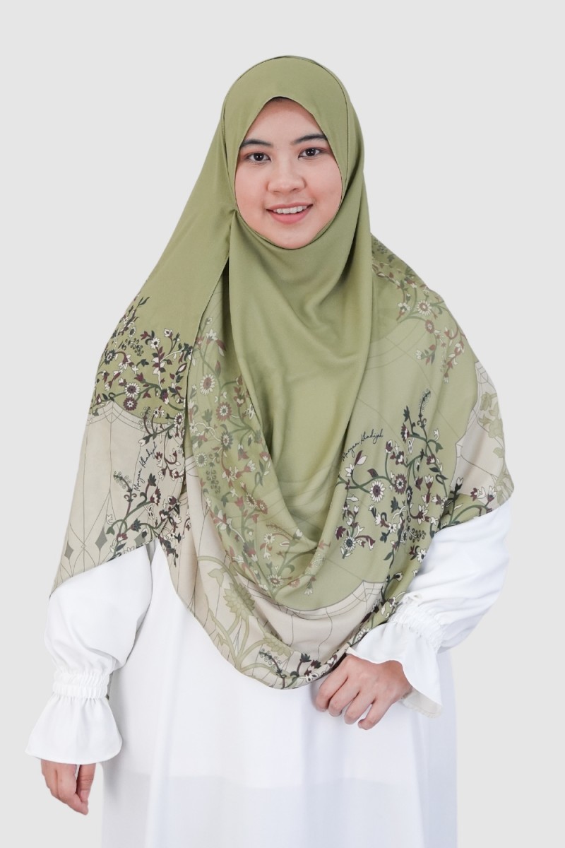 [Sample] Instant Printed Raudhah Green