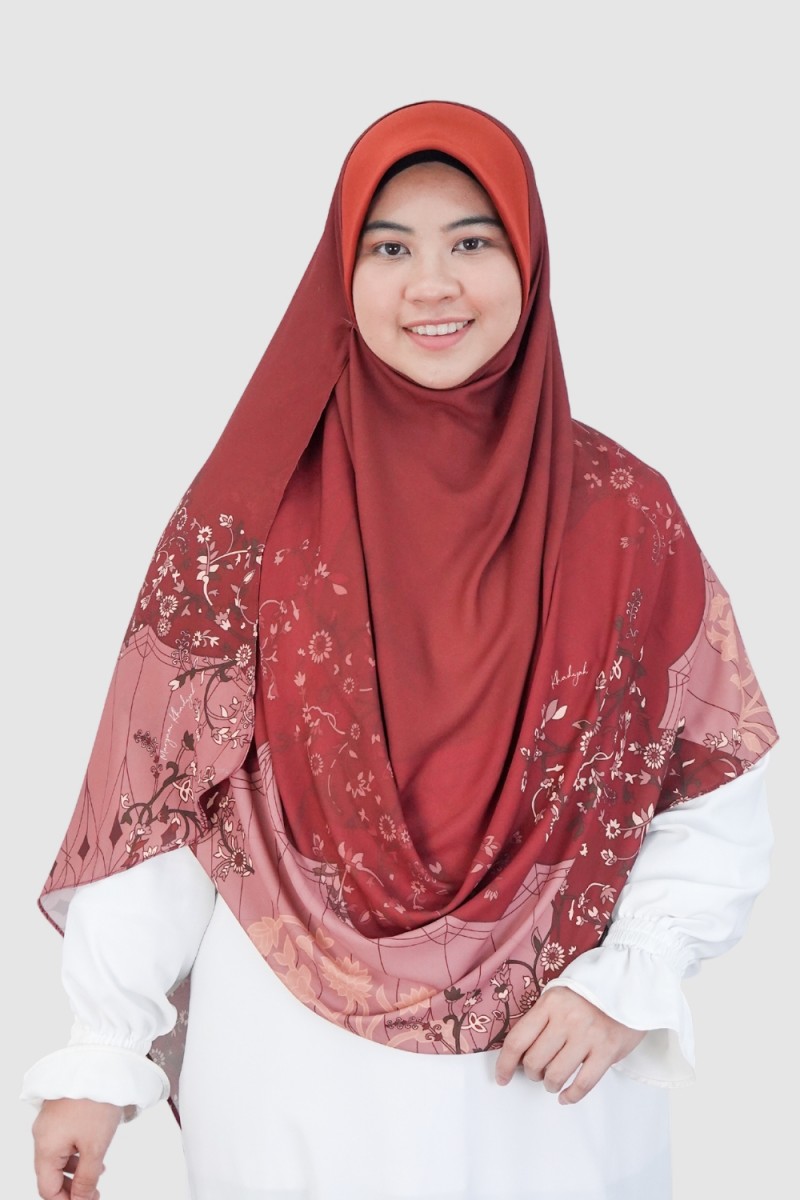 [SAMPLE]-Instant Printed Awning Raudhah Red