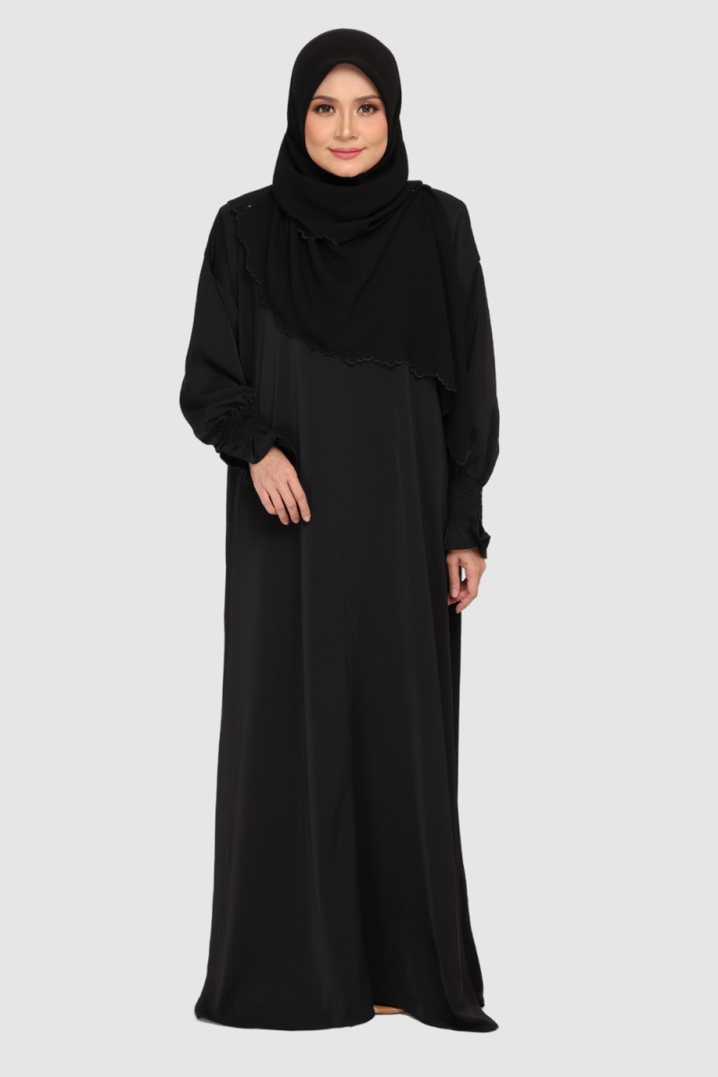 Jubah Rajwa Luxe Black