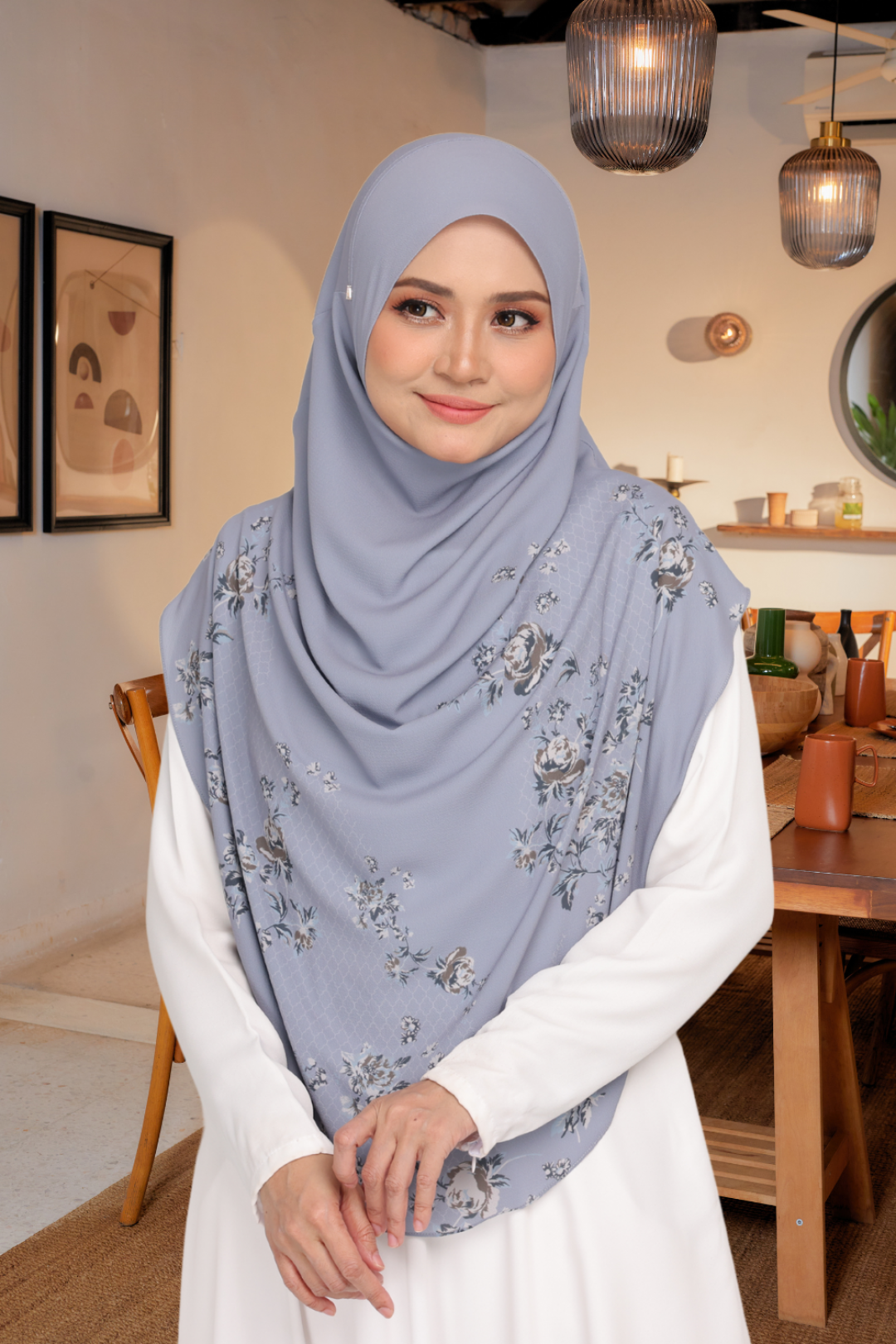 Umma Printed Rosa Naive Blue