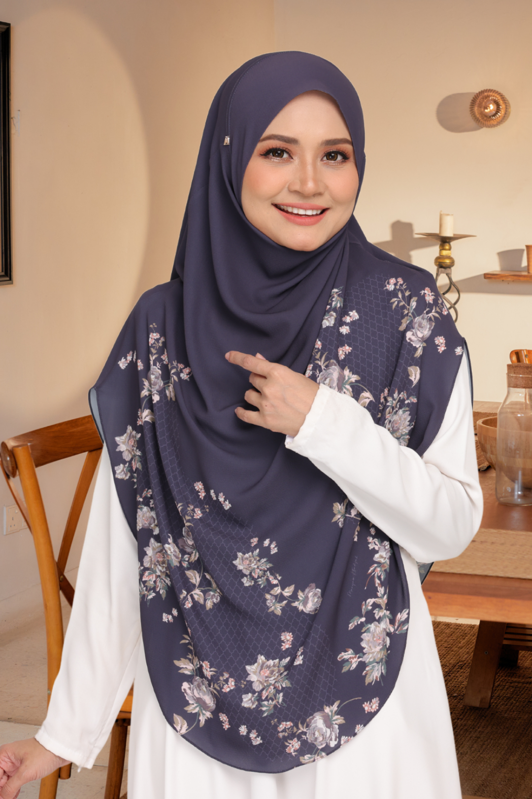 Umma Printed Rosa Ultra Grey