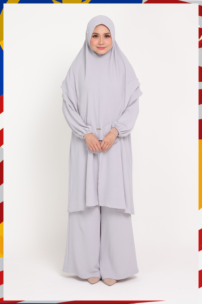 Sut Safiyyah Lavender Grey ( Sut Only )