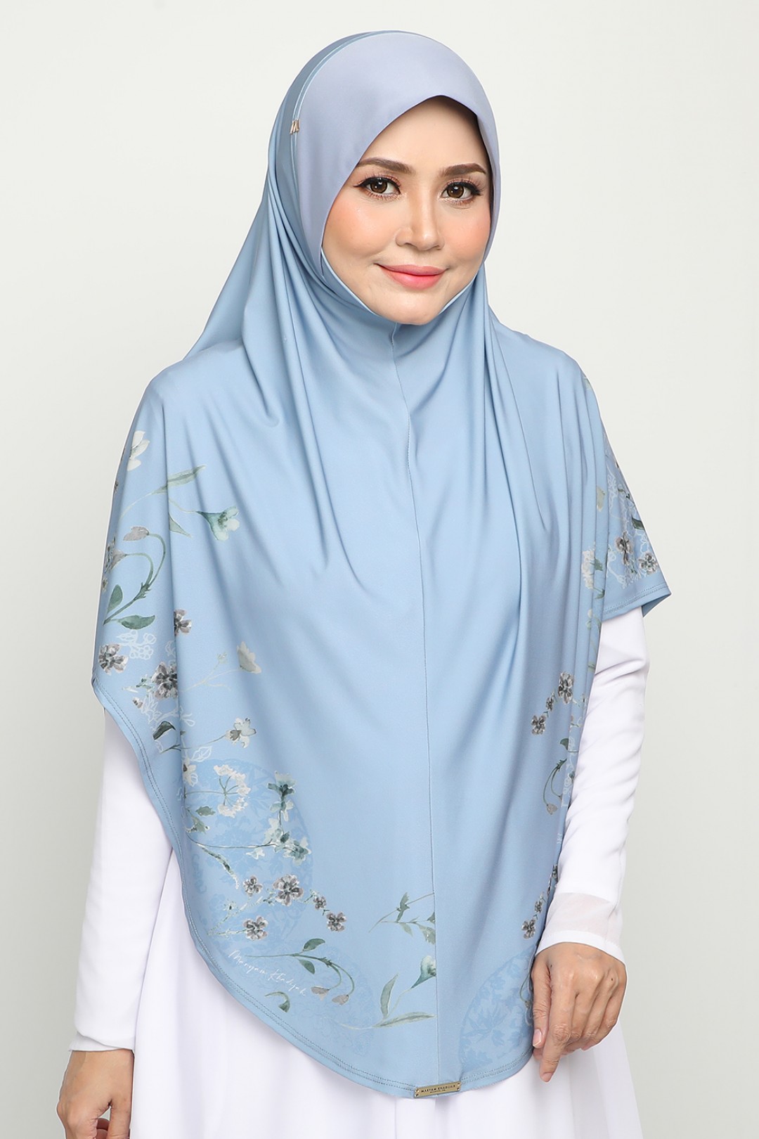 As-Is Sarung Printed Najdiyyah Air Blue