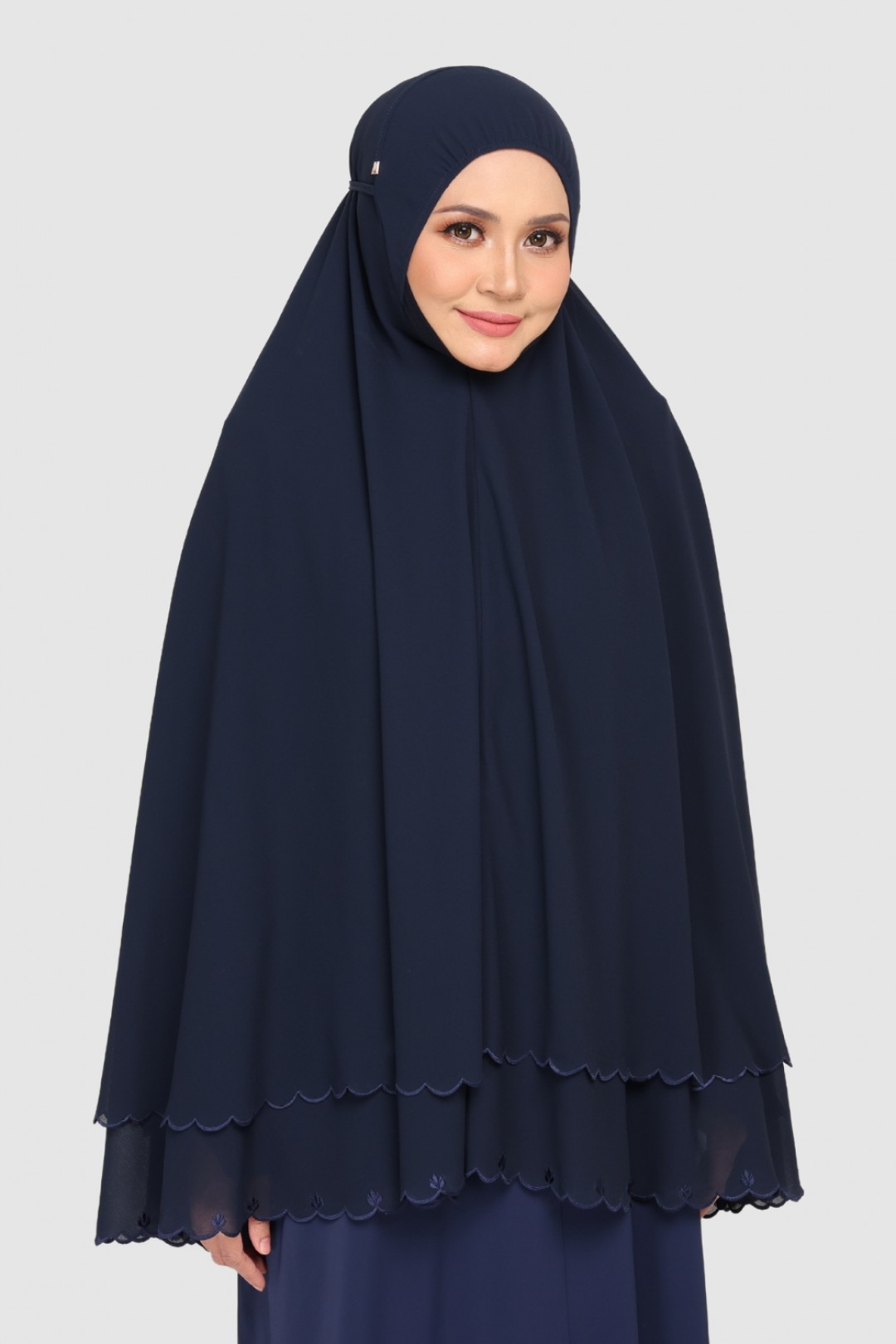 Mini Telekung Fatimah Diamond Blue