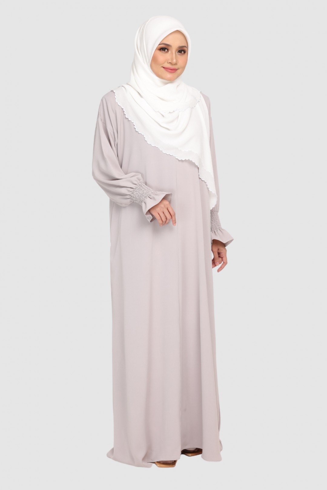 Jubah Rajwa Flash Grey