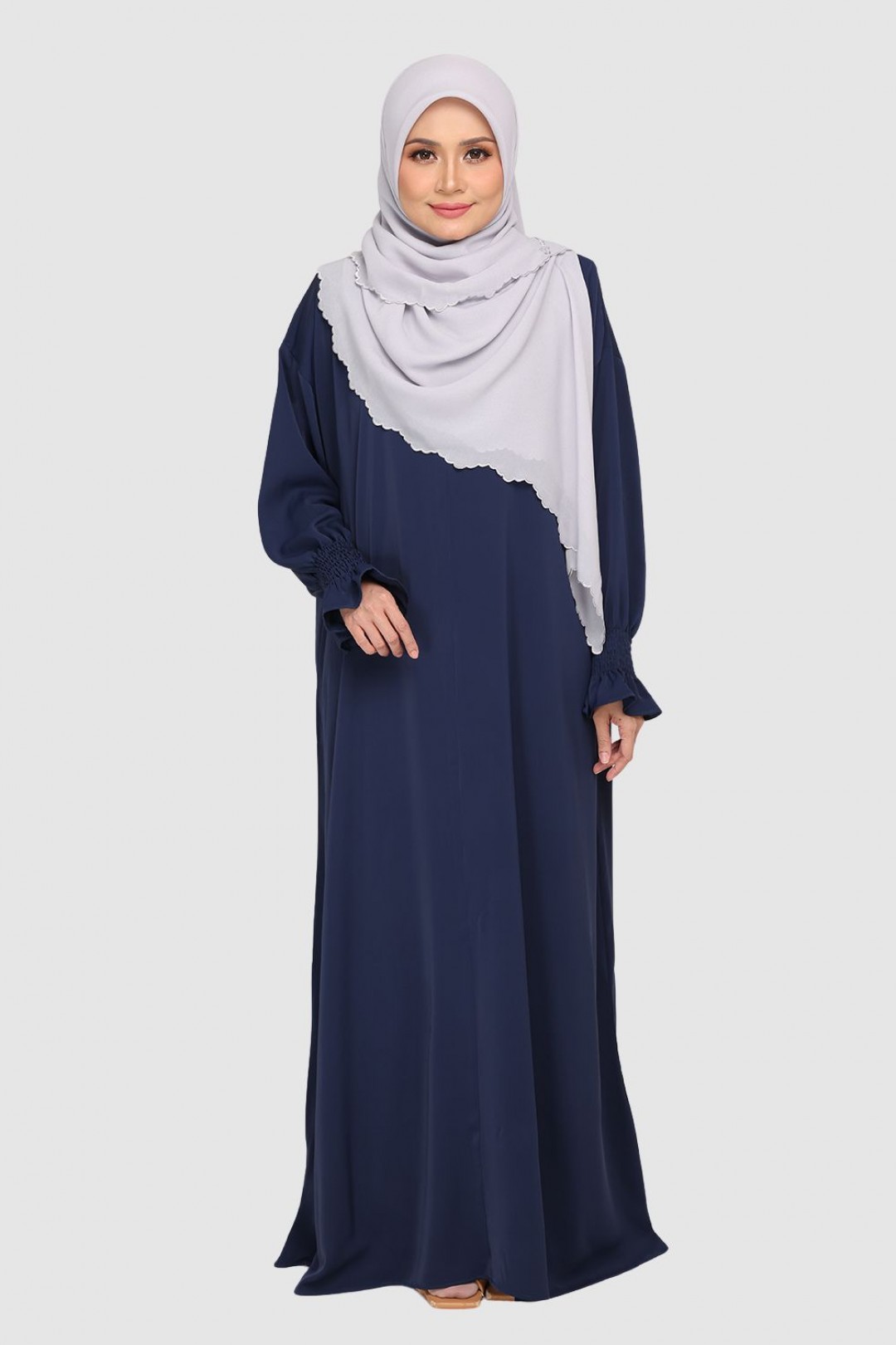 Mini Telekung Fatimah Diamond Blue