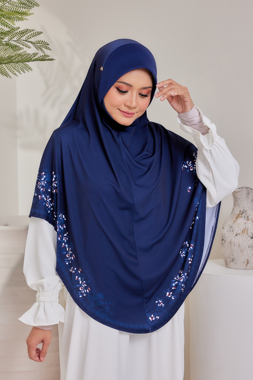 Sarung Printed Radiyyah Space Indigo