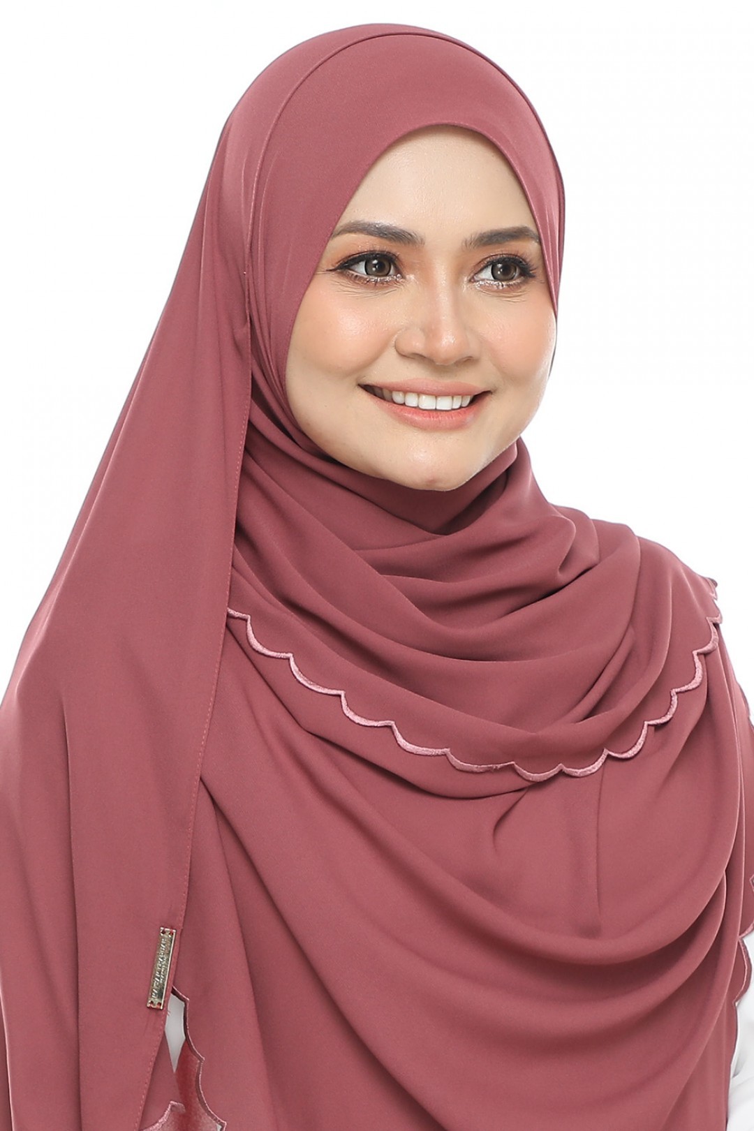 Shawl Sulam Pansy Cool Ash