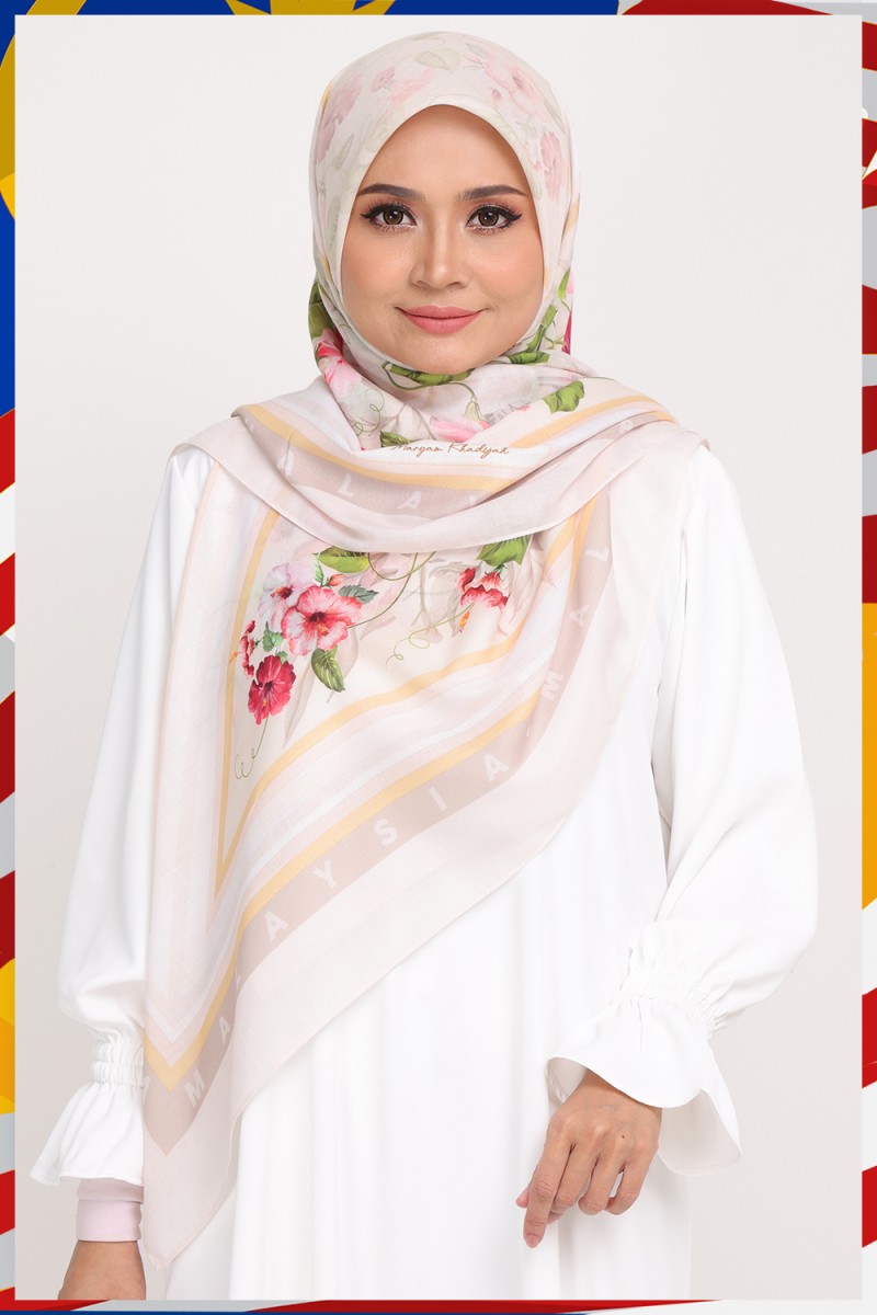 Bawal Printed Mahsuri Kesumba