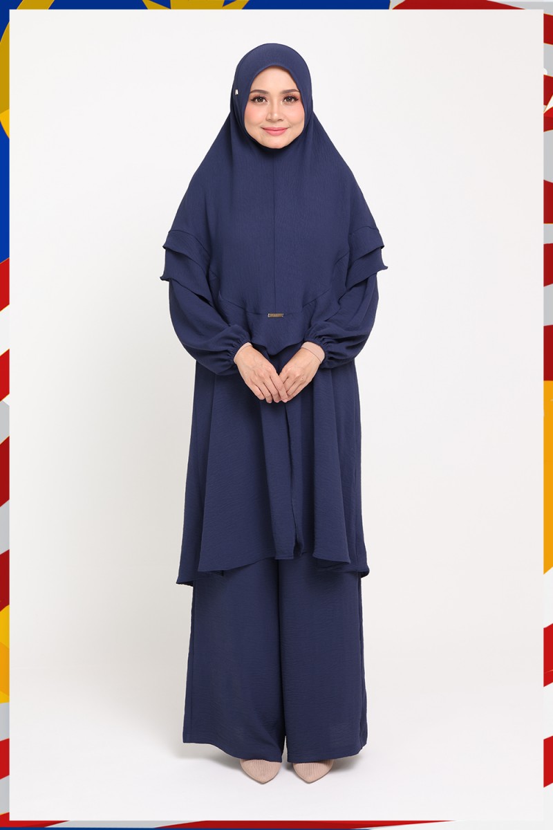 Sut Safiyyah Rich Blue ( Jubah Only )