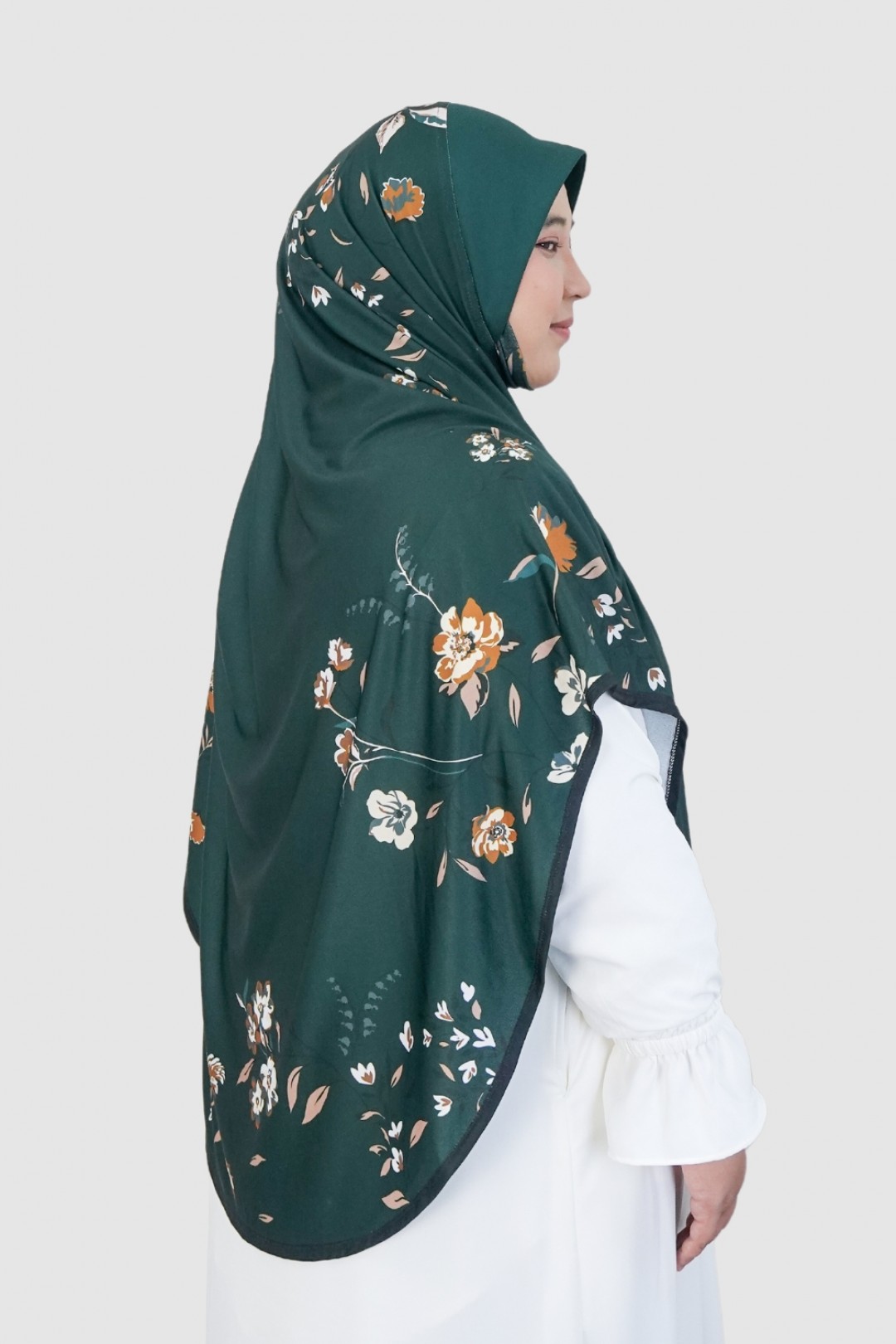 S-Sarung Printed Nerium Green