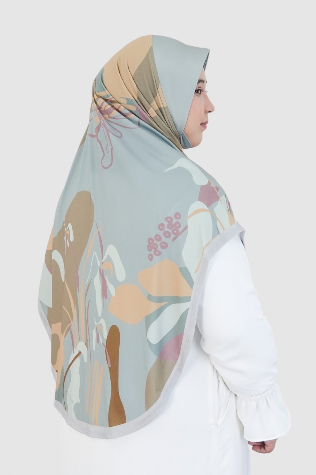 [SAMPLE]-Sarung Printed Leona Green