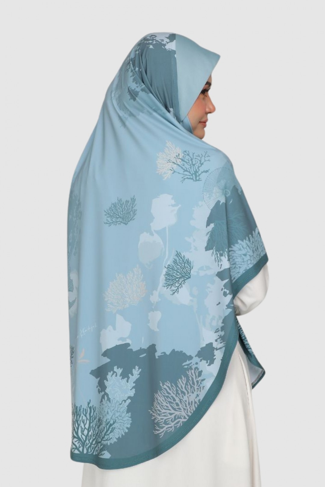 S-Sarung Printed Coral Ocean