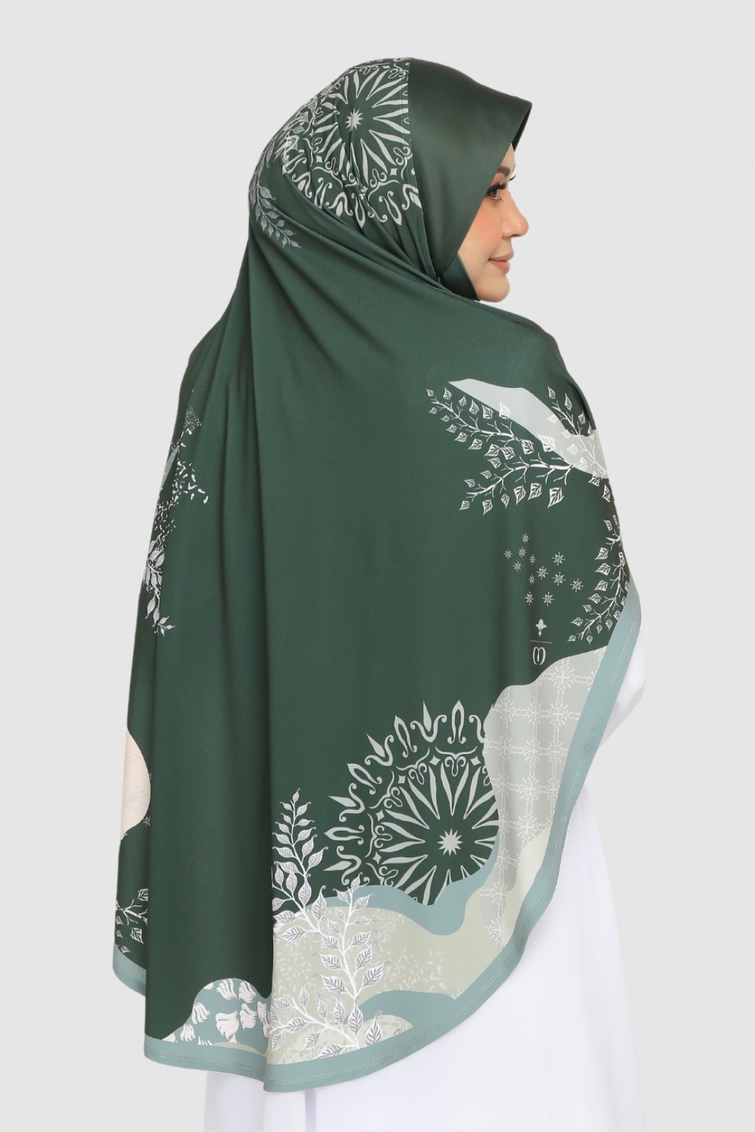 S-Sarung Printed Anise Green