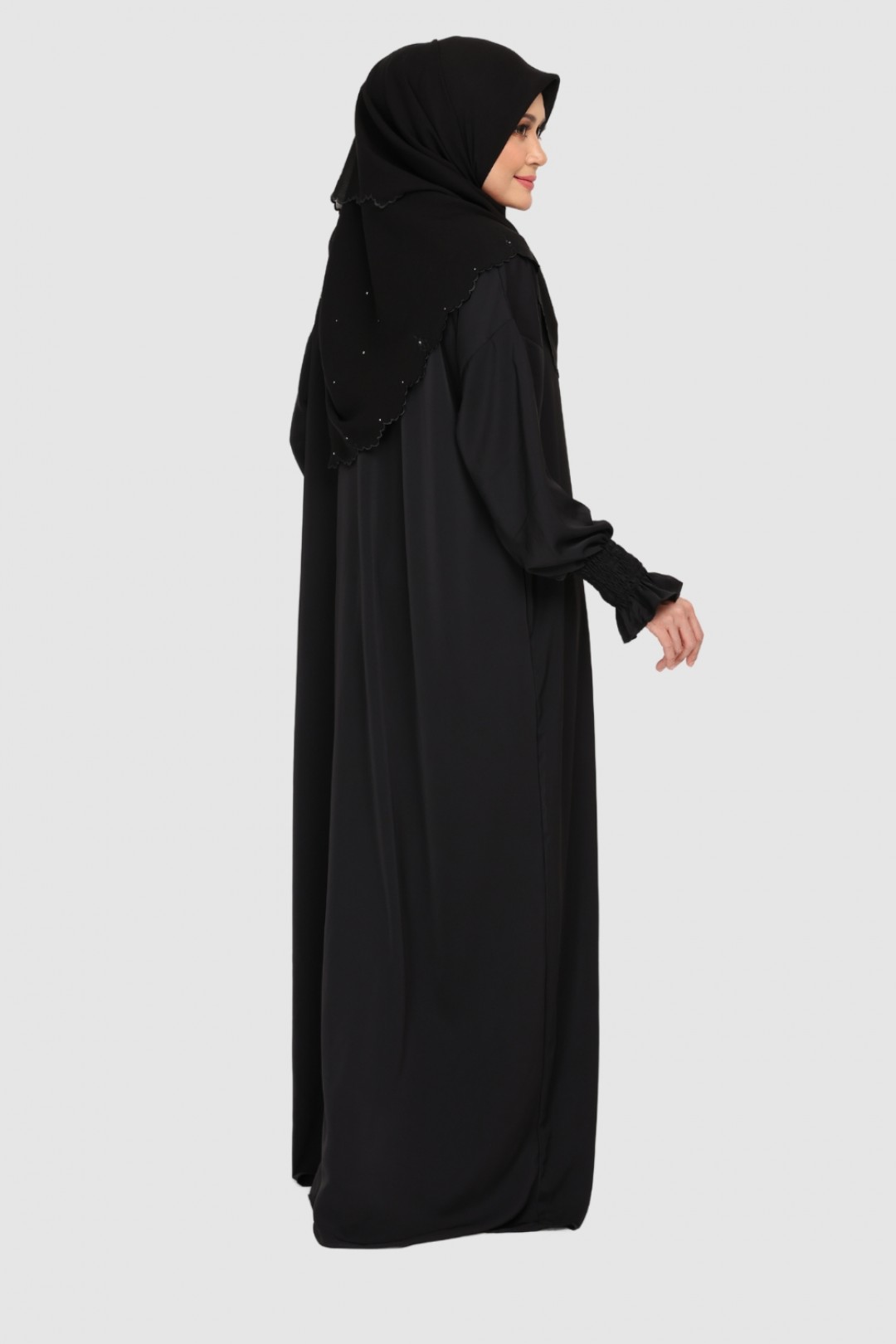 Jubah Rajwa Luxe Black