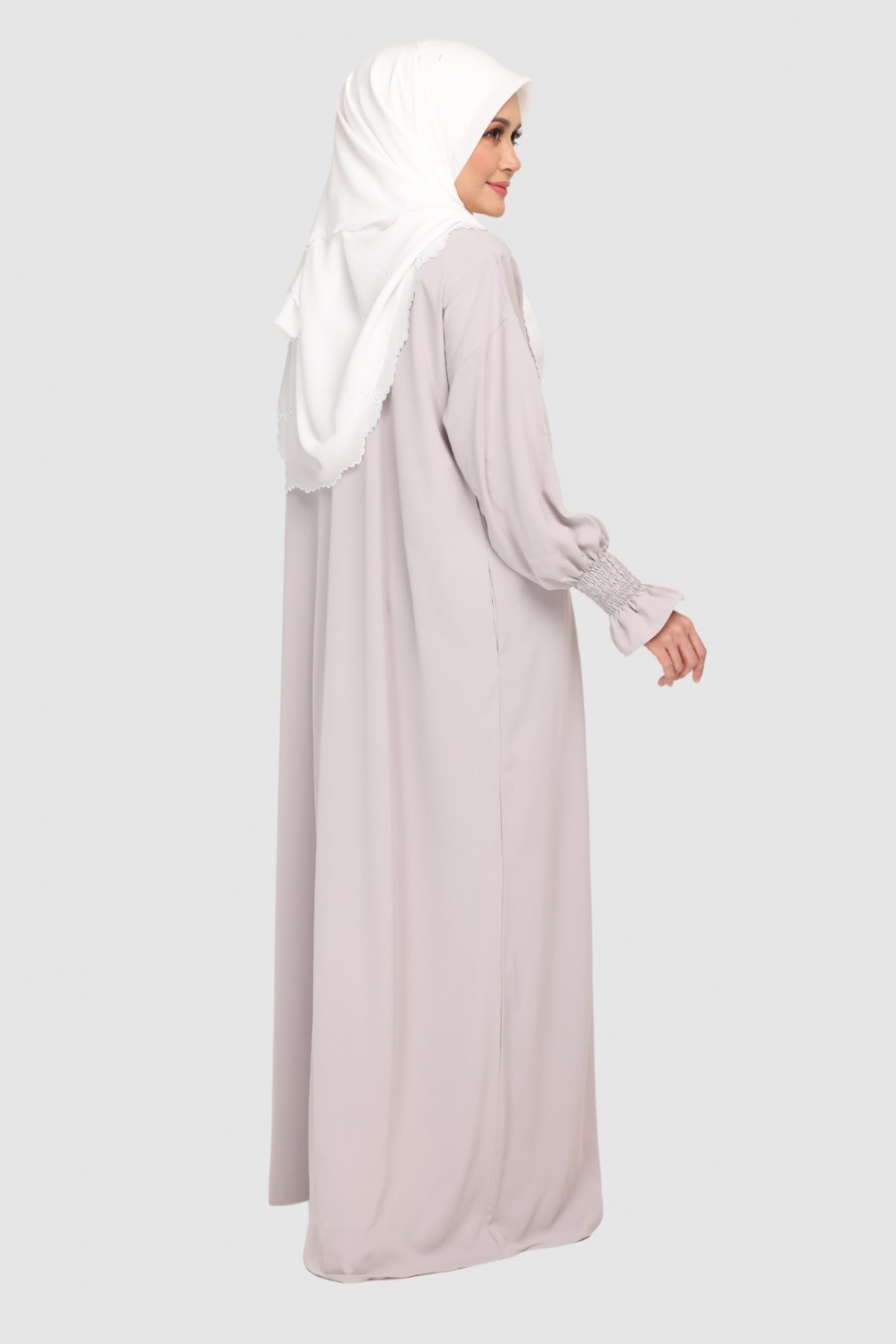 Jubah Rajwa Flash Grey