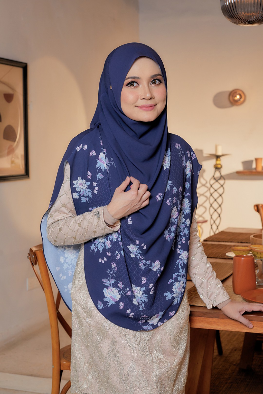 Umma Printed Rosa Naive Blue