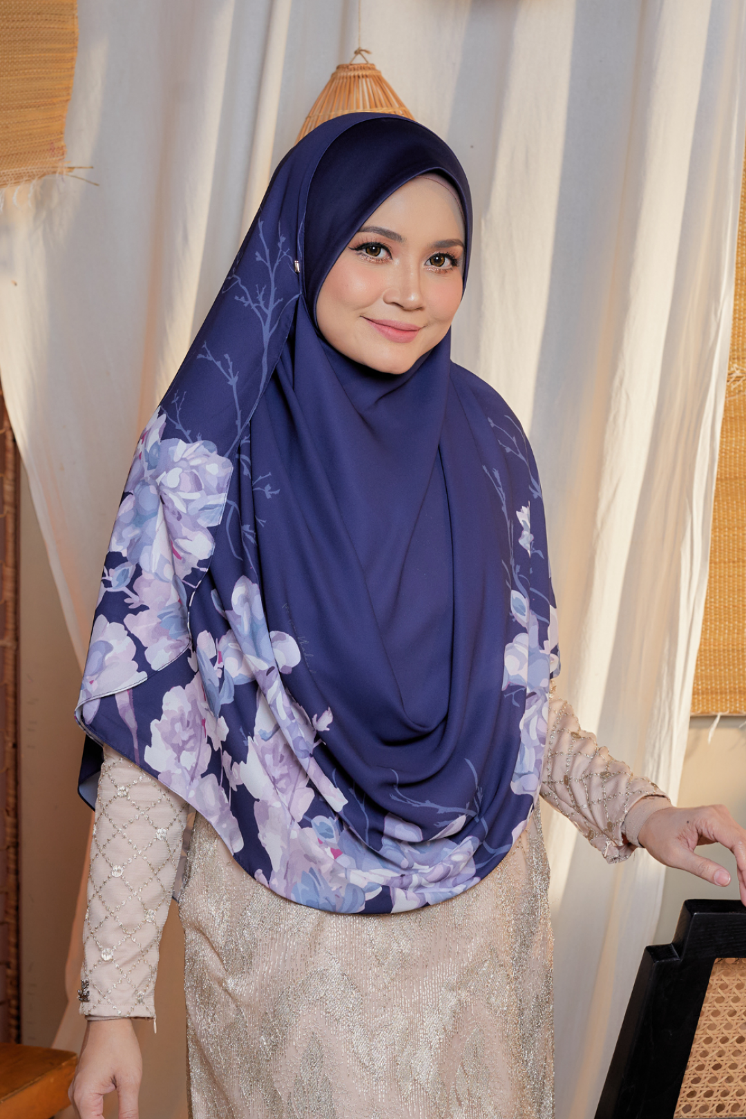 Instant Printed Awning Karya Mimi Blush