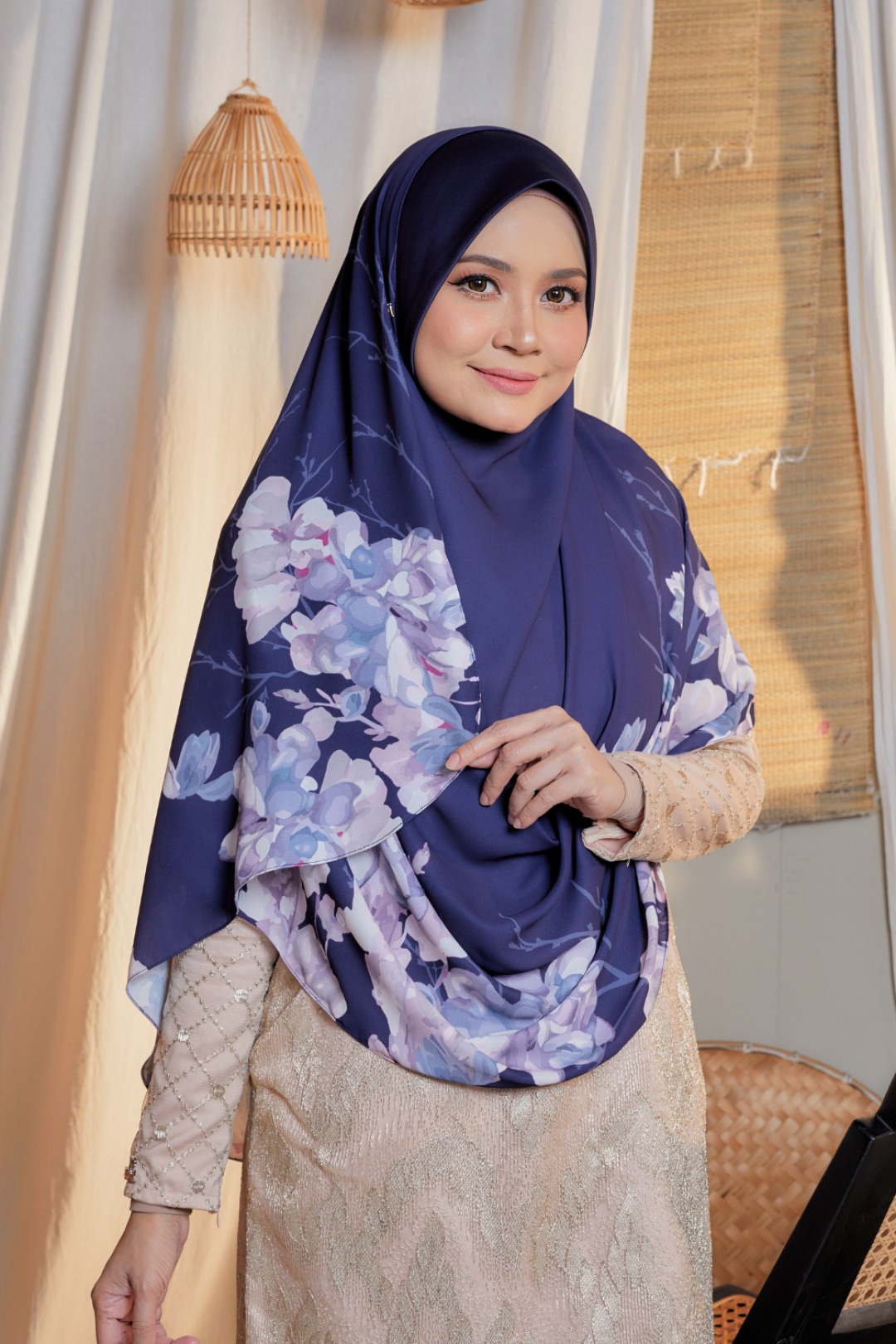 Instant Printed Awning Karya Mimi Blush