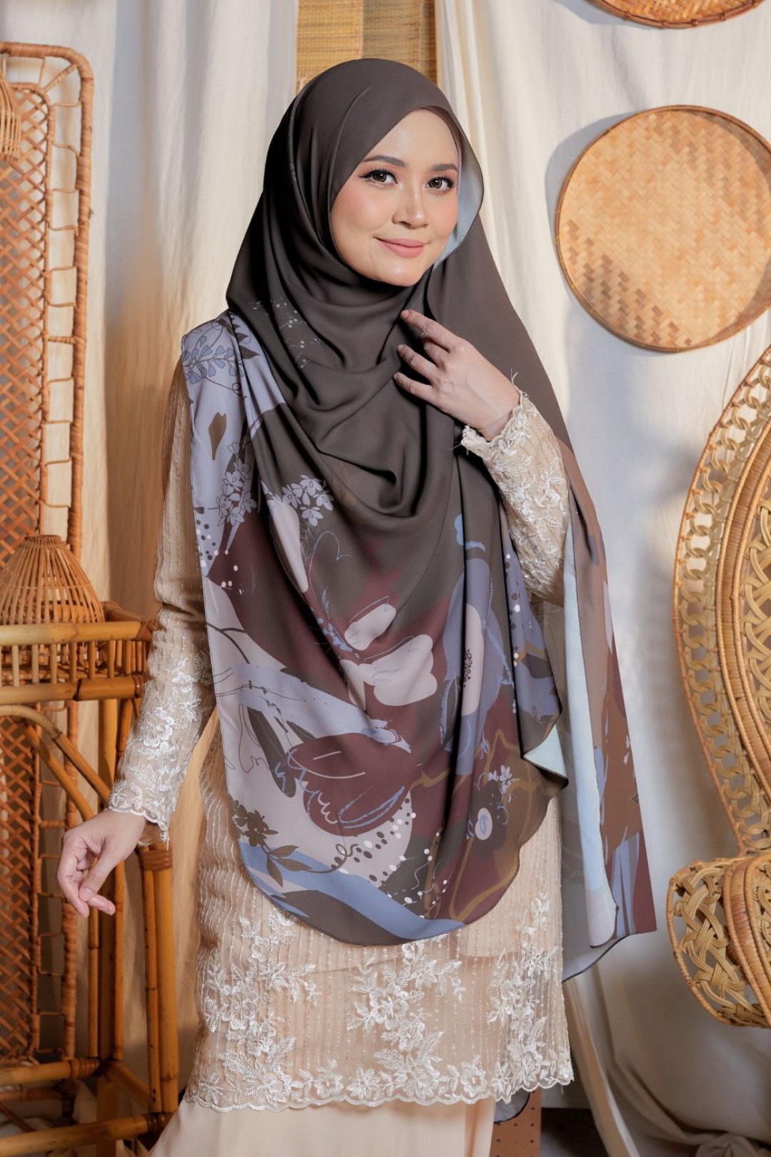 Instant Printed Kiara Dun Rose