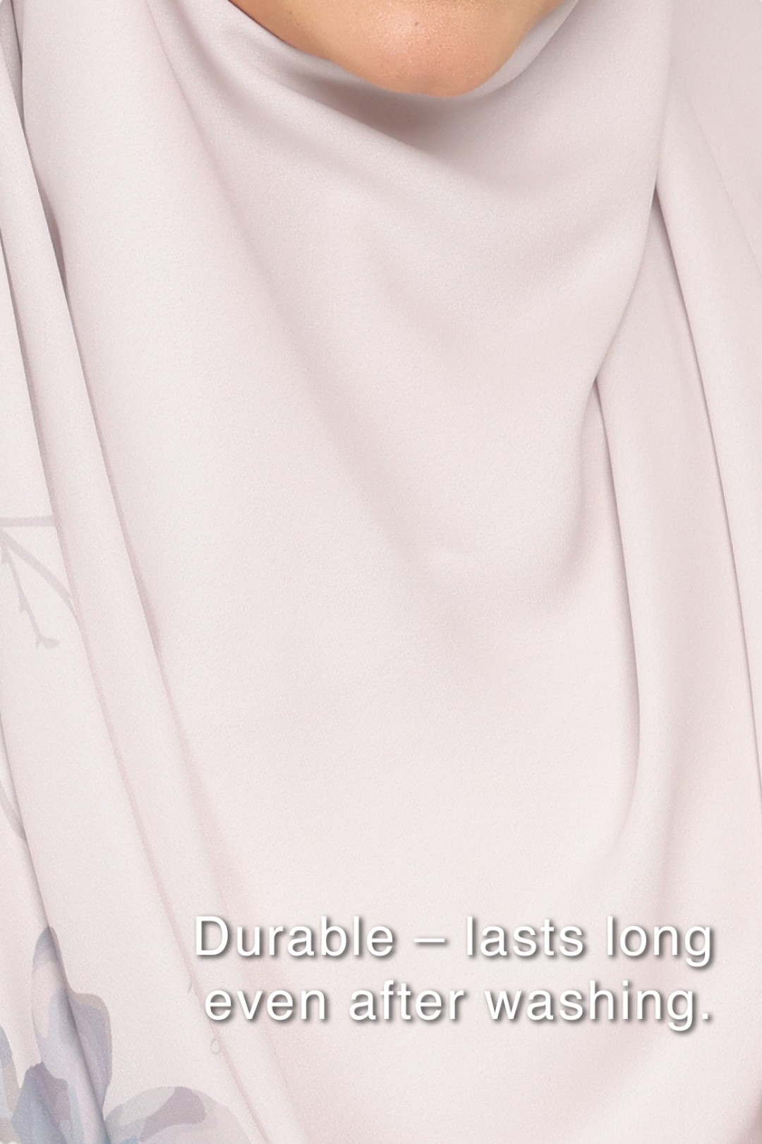 Long Shawl Printed Karya Sea Salt