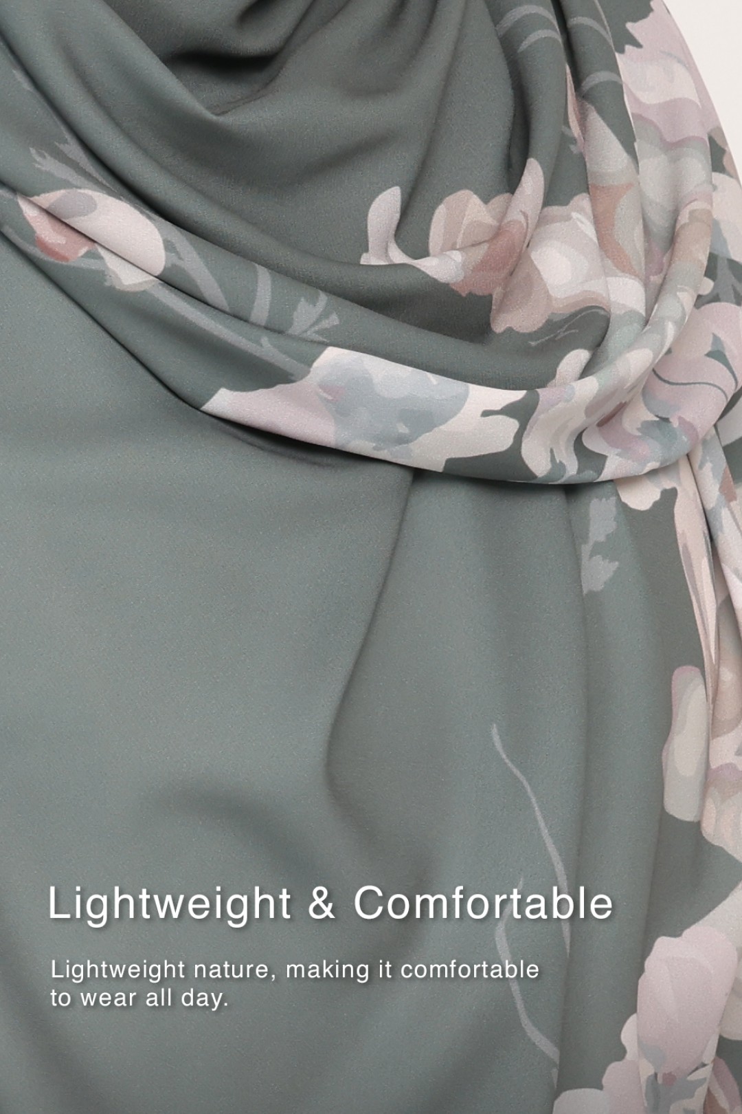 Long Shawl Printed Karya Mimi Blush