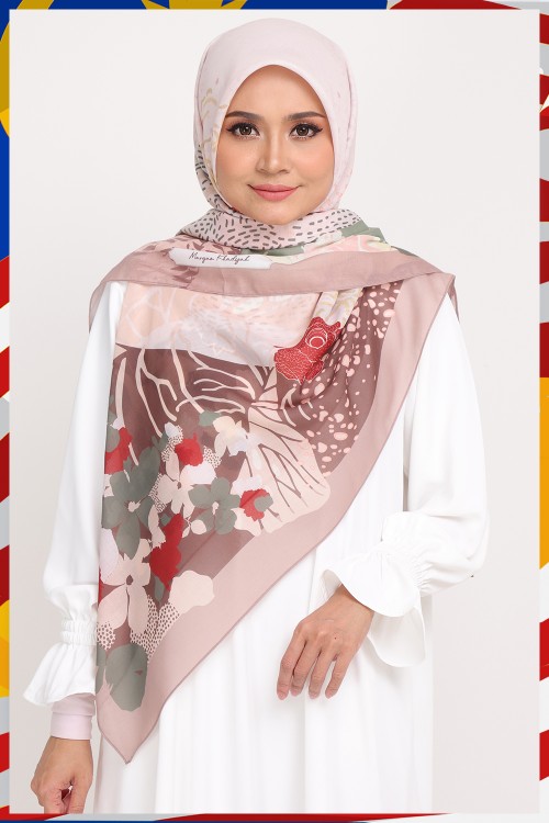 Bawal Printed Mahsuri Walinong Sari