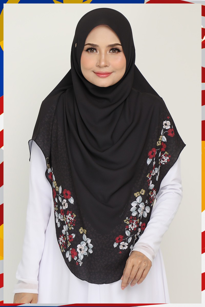 Umma Printed Hamra Umbra Black