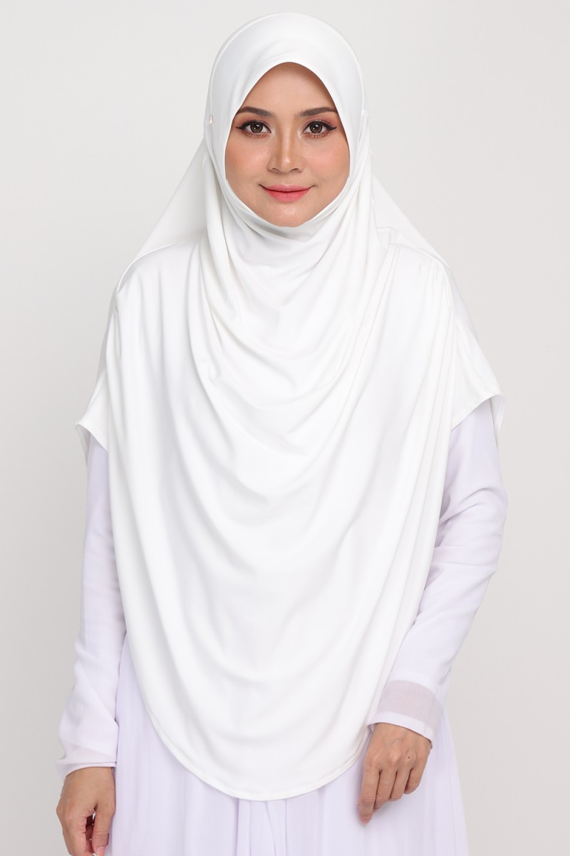 Sarung Nayan Abya White