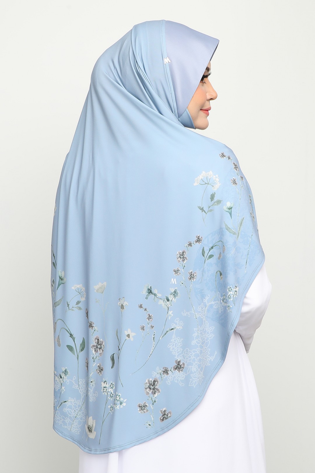 As-Is Sarung Printed Najdiyyah Air Blue