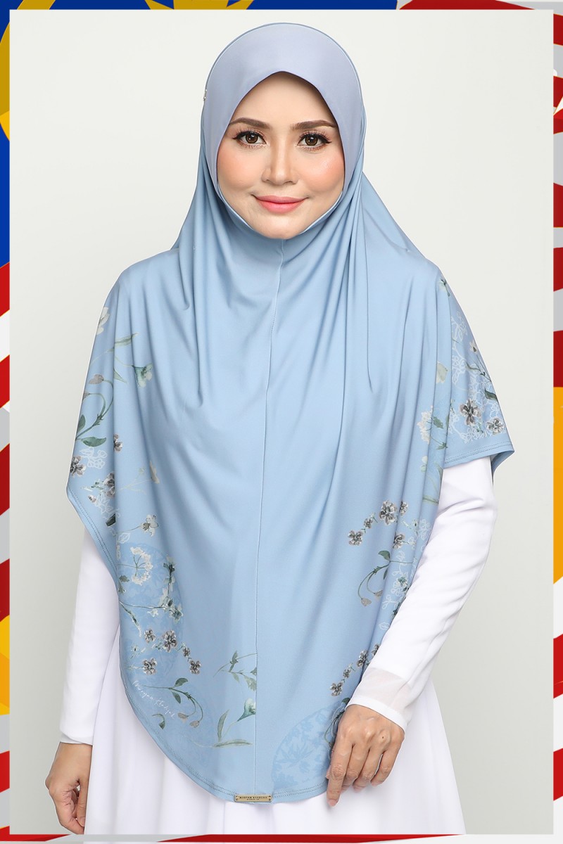 Sarung Printed Najdiyyah Air Blue