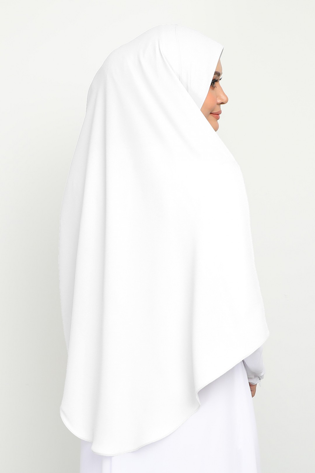 [AS-IS]- Long Shawl Albino White