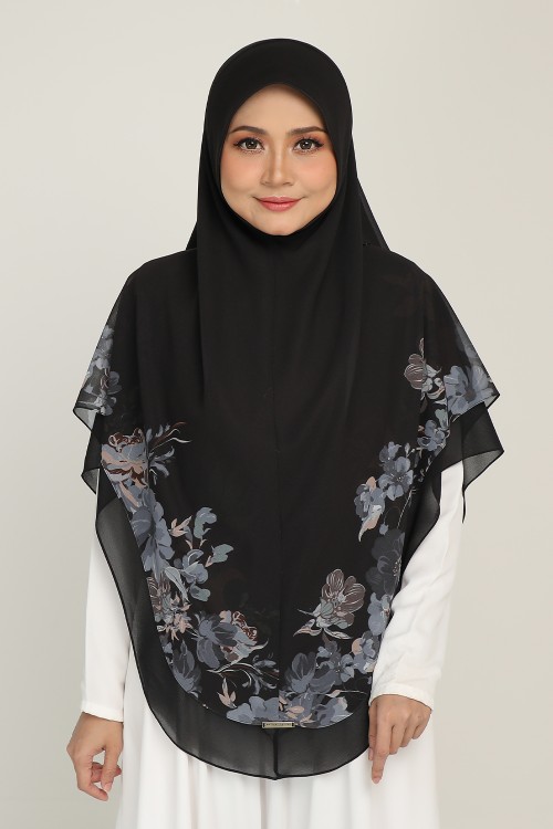 Sarung Printed Budi Arrow Black