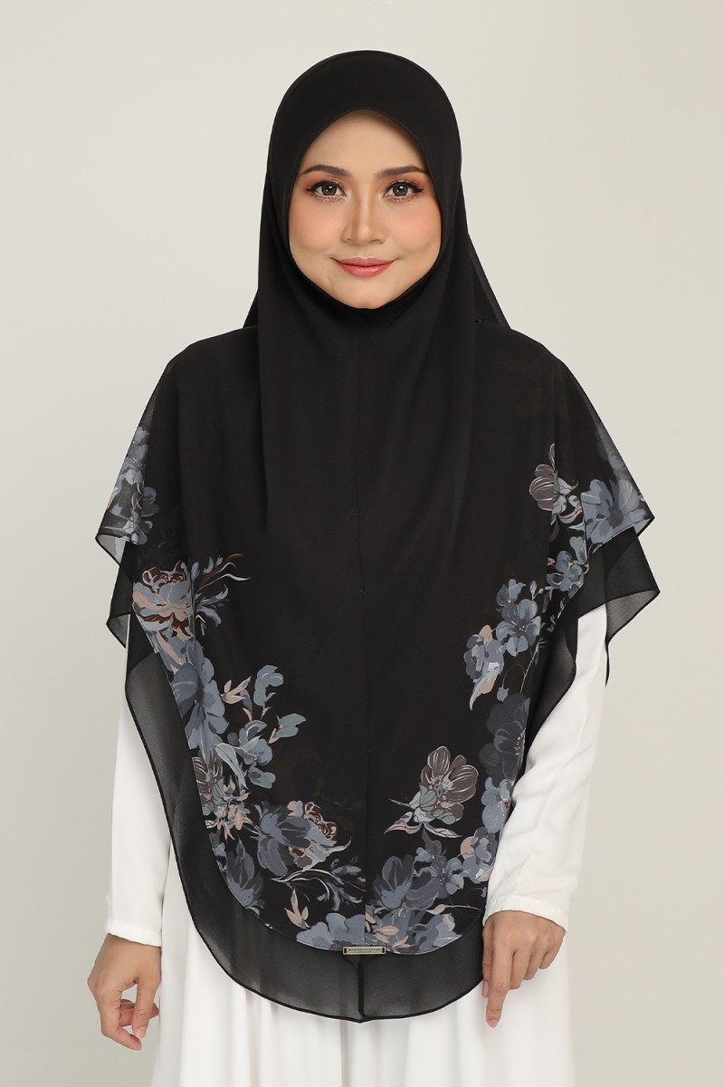 Sarung Printed Budi Arrow Black