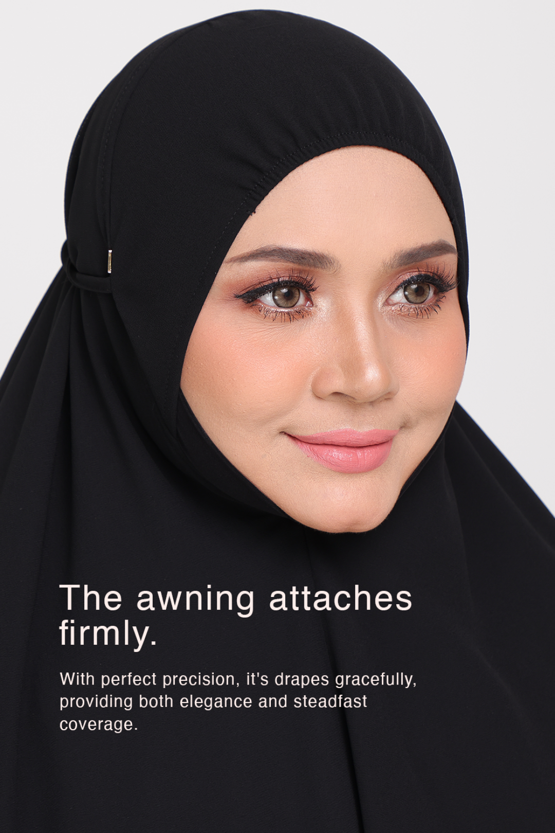 Mini Telekung Raudah Summer Beige