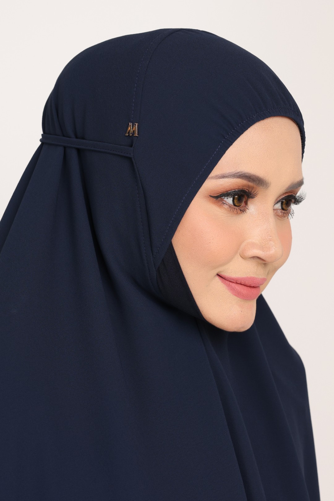 Mini Telekung Fatimah Diamond Blue