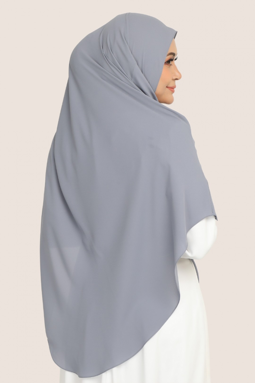 Umma Shawl Merangsri  Bice Grey