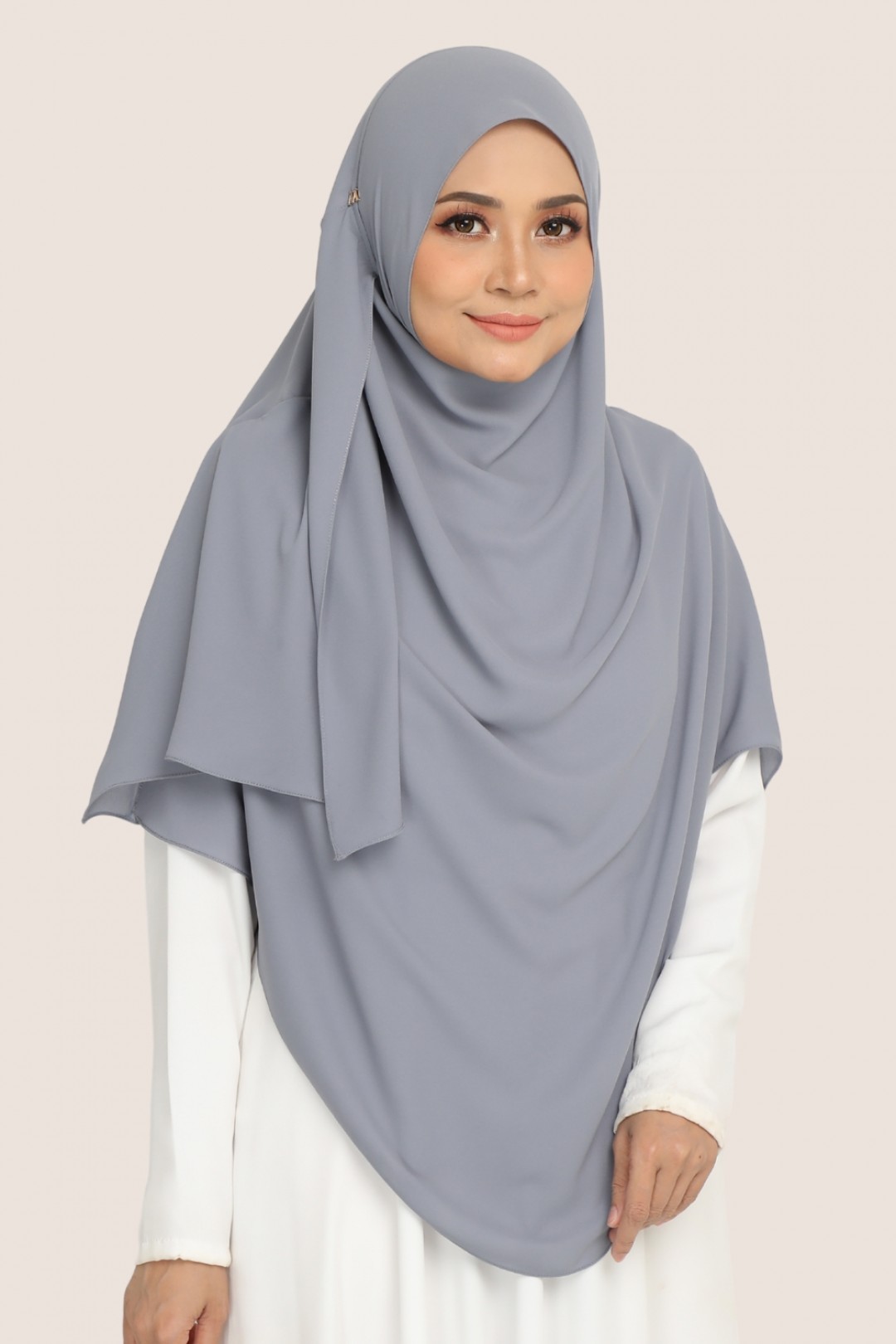 Umma Shawl Merangsri  Bice Grey