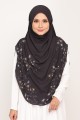 Umma Printed Arwa Black Coal