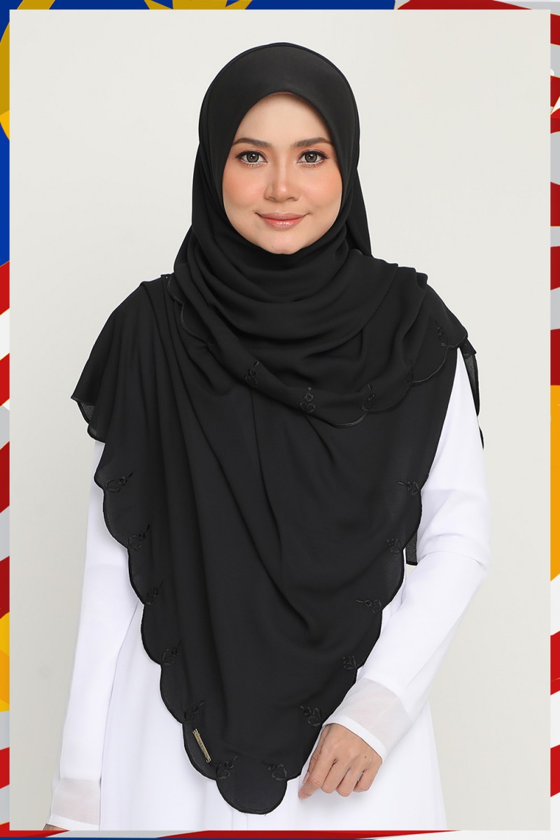 Instant Bawal Sulam Black Humble