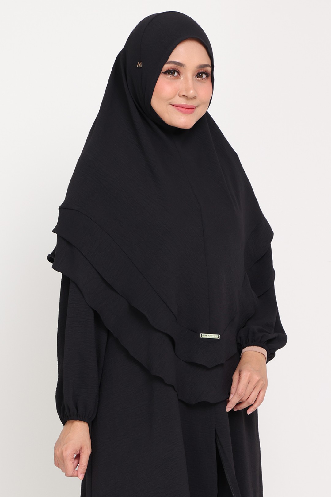 Khimar Black Jam